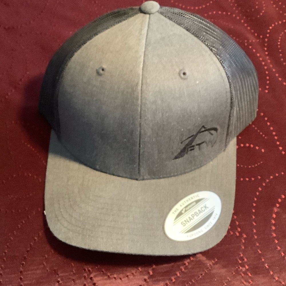 PTW Charcoal Snapback Cap